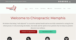 Desktop Screenshot of chiropractic-memphis.com